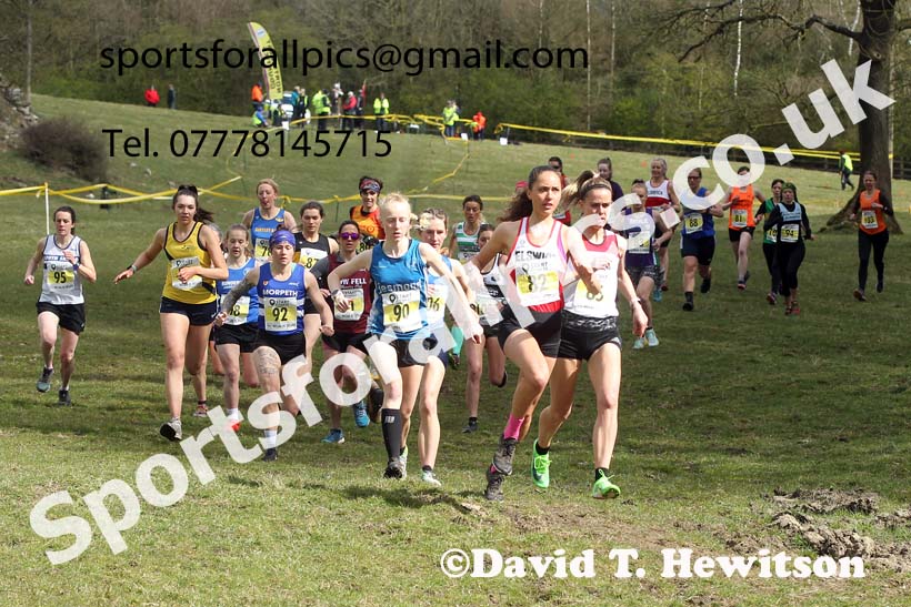 Masters men 2021 NECAA Cross Country Relays, Thornley Farm, Peterlee, Saturday, April 10th. Photo: David T. Hewitson/Sports for All Pics